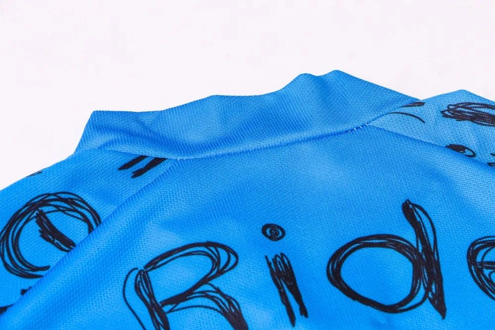 cycling jersey Men's Bike jerseys Short sleeve Pro Team Road Mountain MTB Maillot Ciclismo Racing Top T-shirts Shirt Blue USA UK