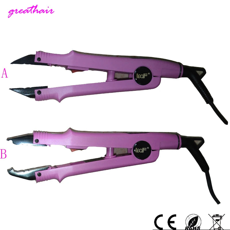 L-611 Hair Extension Iron Constant Heat Keratin Fusion Connector 500°C Heat Insulation Silicone Pad Hairdresser Tool Gift