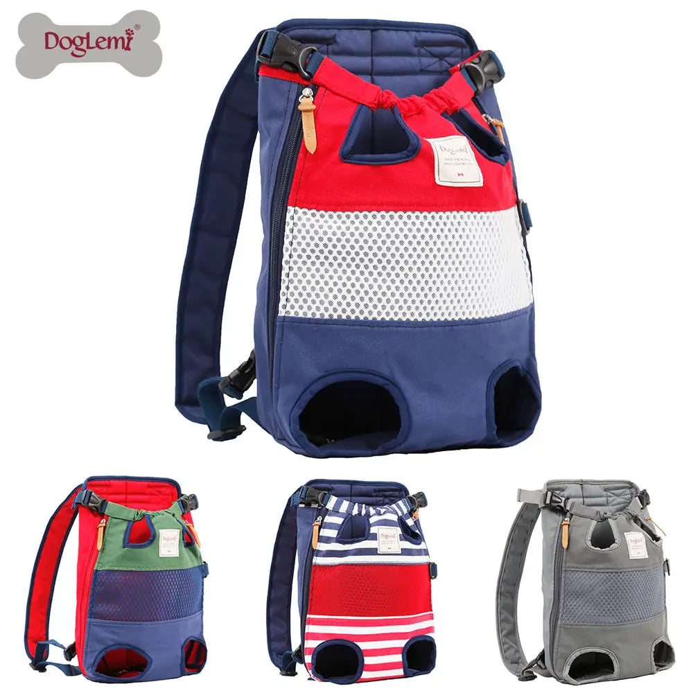 Pet dog cat carrier backpack travel carrier front chest large portable bags for pet outdoor transportin mochila para perro