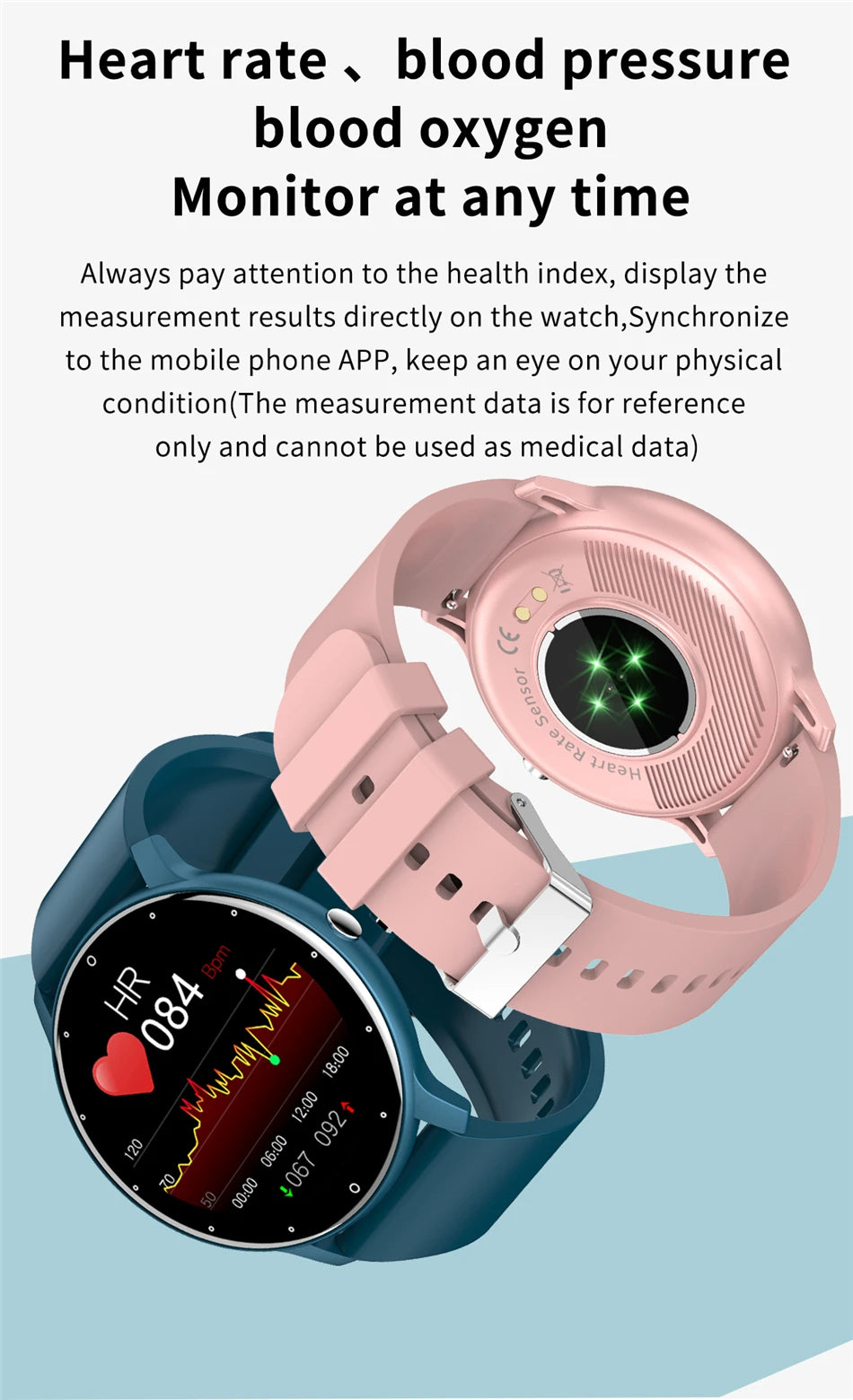 LIGE 2026 New Smart Watch Men Full Touch Screen Sport Fitness Watch IP67 Waterproof Bluetooth For Android ios smartwatch Men+box