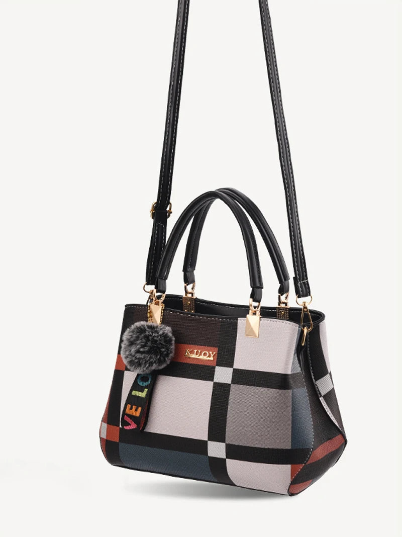 Luxury Vintage Shoulder Bags For Women Multi-Pocket Pu Leather Crossbody Bag Messenger Handbag Totes Purse bolsa feminina