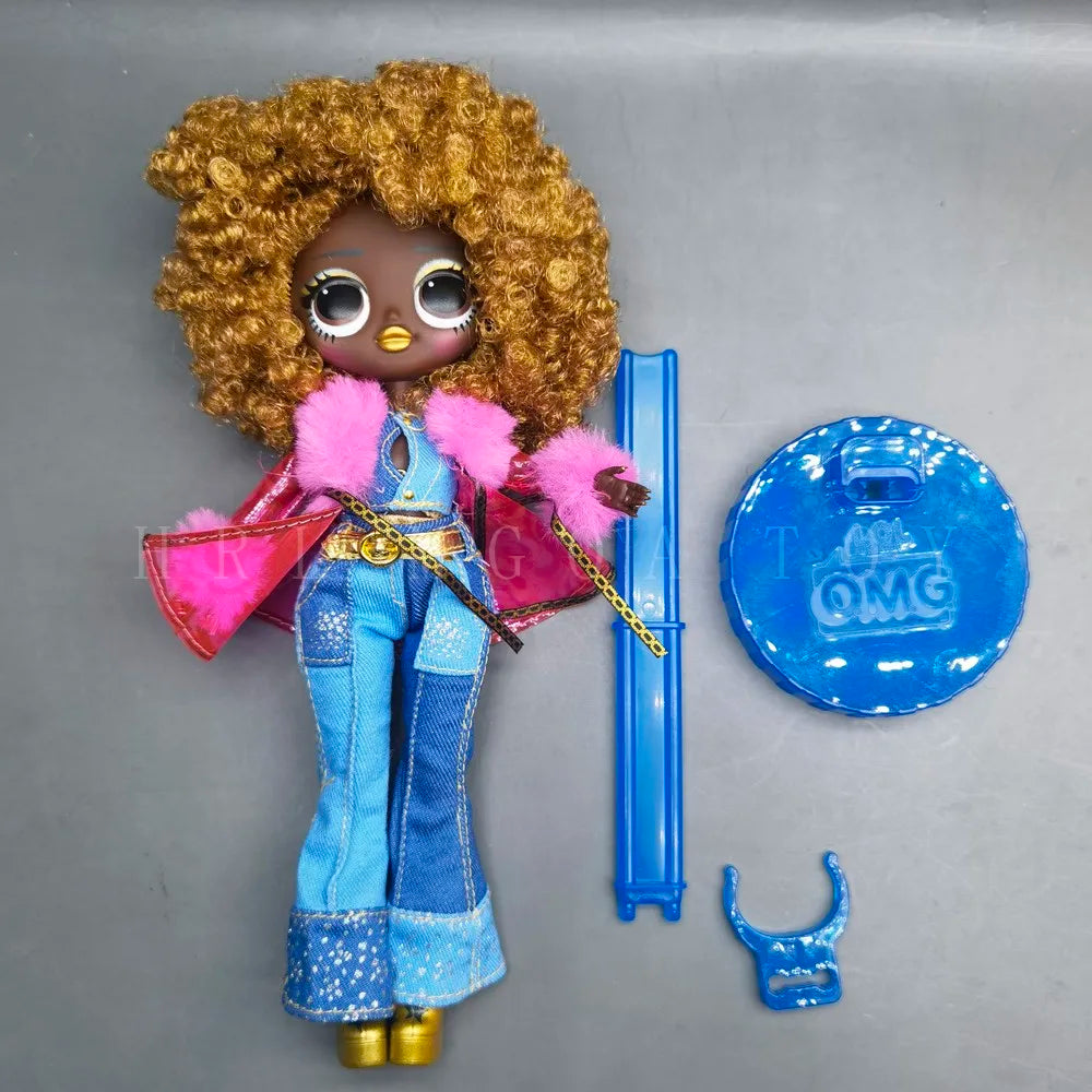 Original 24cm OMG multi-style big sister fashion dressup girl DIY holiday gift doll toy