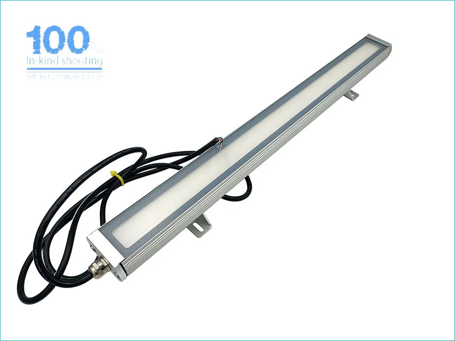 24W 28W 32W LED CNC Machine Tool Work Light Panel Lamp Tempered Frosted Glass Sliding Mounting DC24V AC100-250V Hot Sales