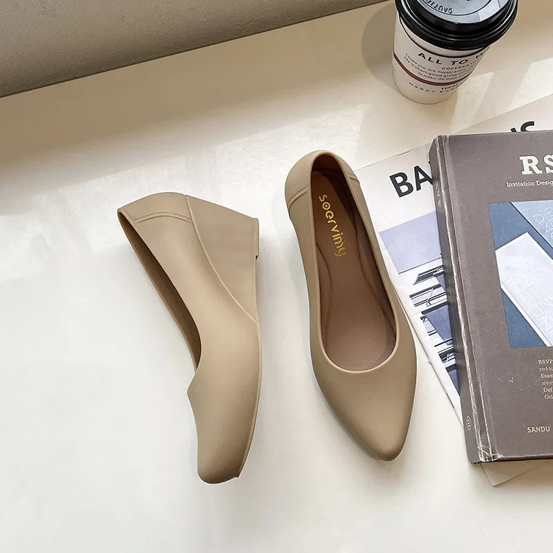 Wedges High heels jelly sandals women solid candy sandales pointed toe summer rain shoes ladies waterproof pvc sandalias 2021