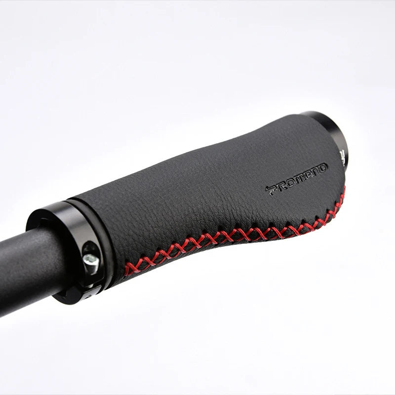 1 Pair Cycling Bike Grips Fiber Leather Mtb Handlebar Cover Grips Smooth Soft  Anti-slip Handle Grip Aluminum Lock Bike Part
