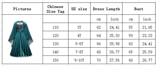 Elsa Anna 2 Dress Girls Princess Carnival Party Halloween Cosplay Costume Snow Queen Vestido Children Clothing For 2-12 Years
