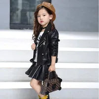 Baby Fashion Set Children Round Neck Long-Sleeved Top Solid Color Pant Suit Spring Autumn Thin New Girls Casual Sports 2Pcs 2-8Y