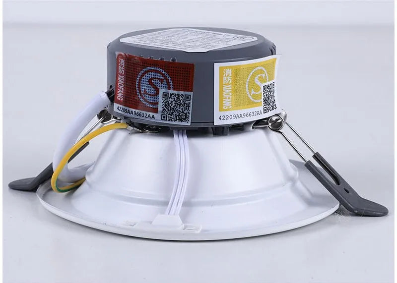 AC200-240V Emergency Lamp Home Power Outage Emergency Lights Recharging Downlight Human Sensor Control Round Indoor Led Lamp