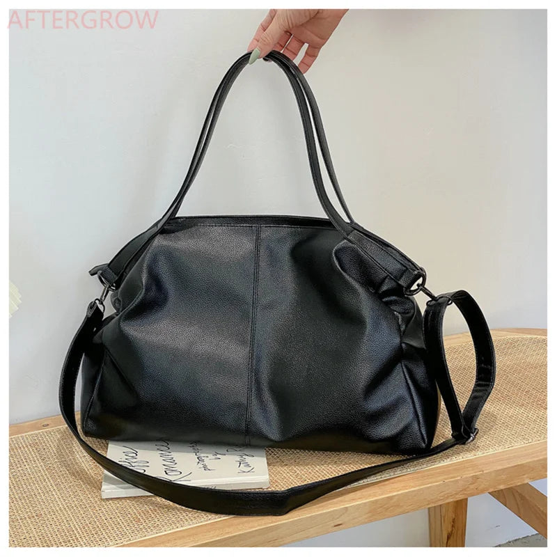 Women Large Handbag Large Shopping Bag Handbag High Quality Soft Leather Crossbody Bag Women Travel Shoulder Bag