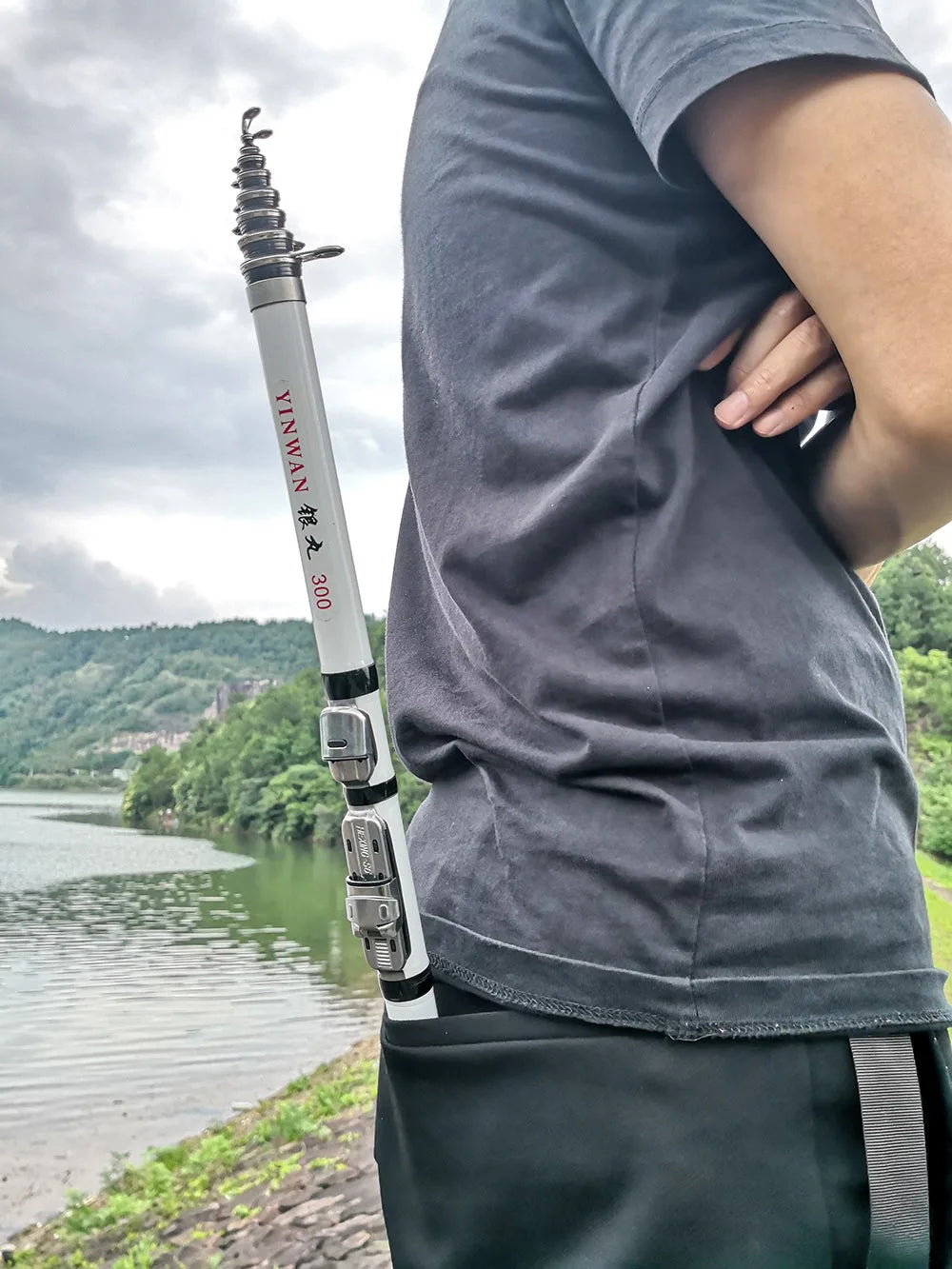 JOSBY Telescopic Rock Fishing Spinning Rod 3.0M/2.7M/2.4M/2.1M /1.8M/1.5M Portable Travel UltraLight Mini Pole Pesca