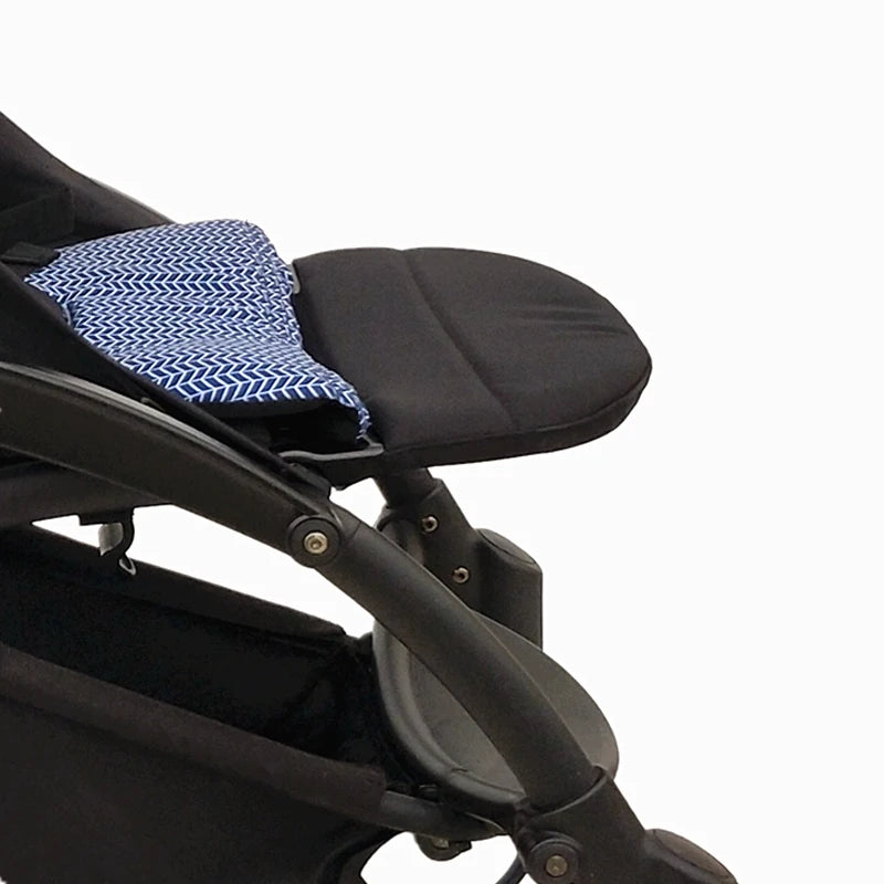 MomTan® Baby Stroller Accessories Armrest PU Leather Bumper Bar Handrail Extend Footboard Compatible with Babyzen YOYO 2 YOYO 3