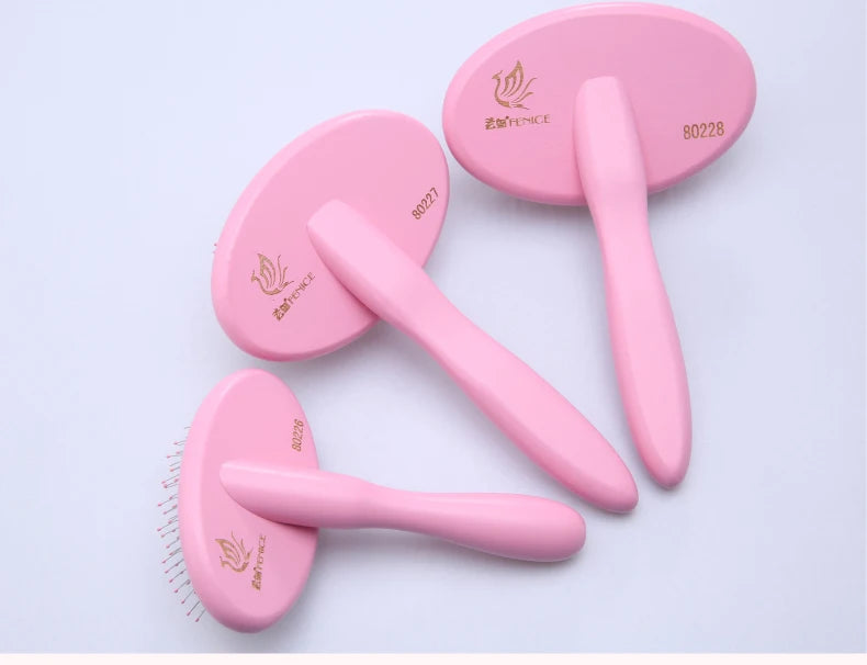 Fenice Pet Hair Brush Massage Handle Comb for Dog Cat Grooming Pet Hair Cleaning Tool