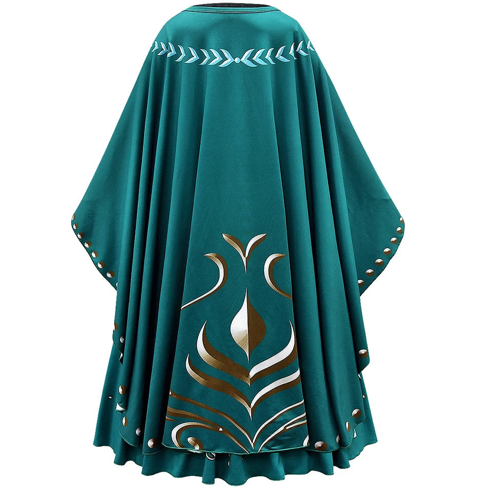 Elsa Anna 2 Dress Girls Princess Carnival Party Halloween Cosplay Costume Snow Queen Vestido Children Clothing For 2-12 Years