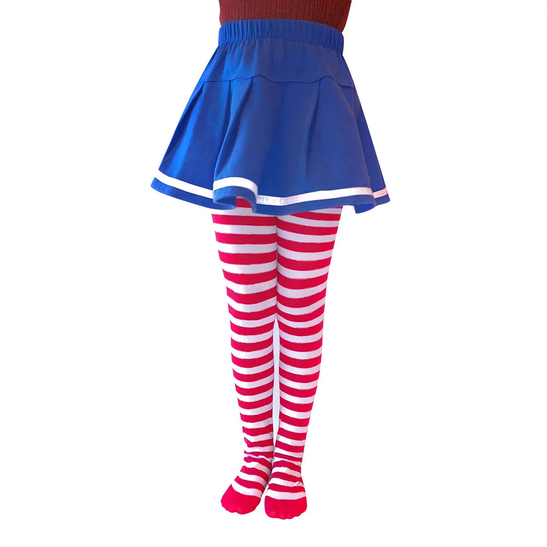 Halloween girl striped pantyhose holiday party costume props pantyhose