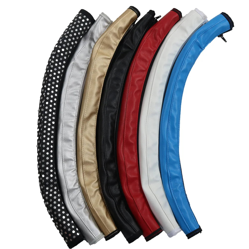 2Pcs PU Leather Handle Covers For Emmaljunga NXT90 Stroller Handle Protective Cover Baby Stroller Accessories