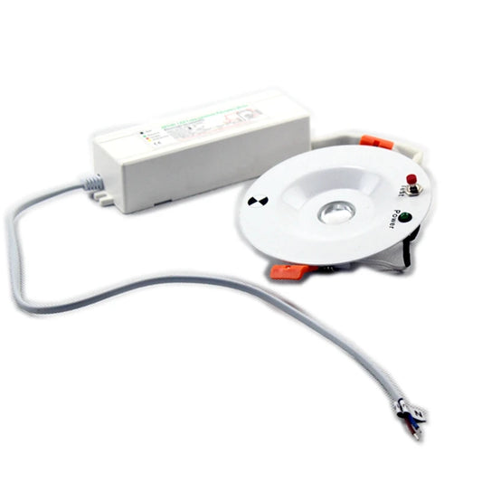 Higher Quality Emergency Light Downlight Lighting Recessed Ceiling Led Spot Ac90-280v 50/60hz 3hrs Aluminum Alloy Emergency Lamp