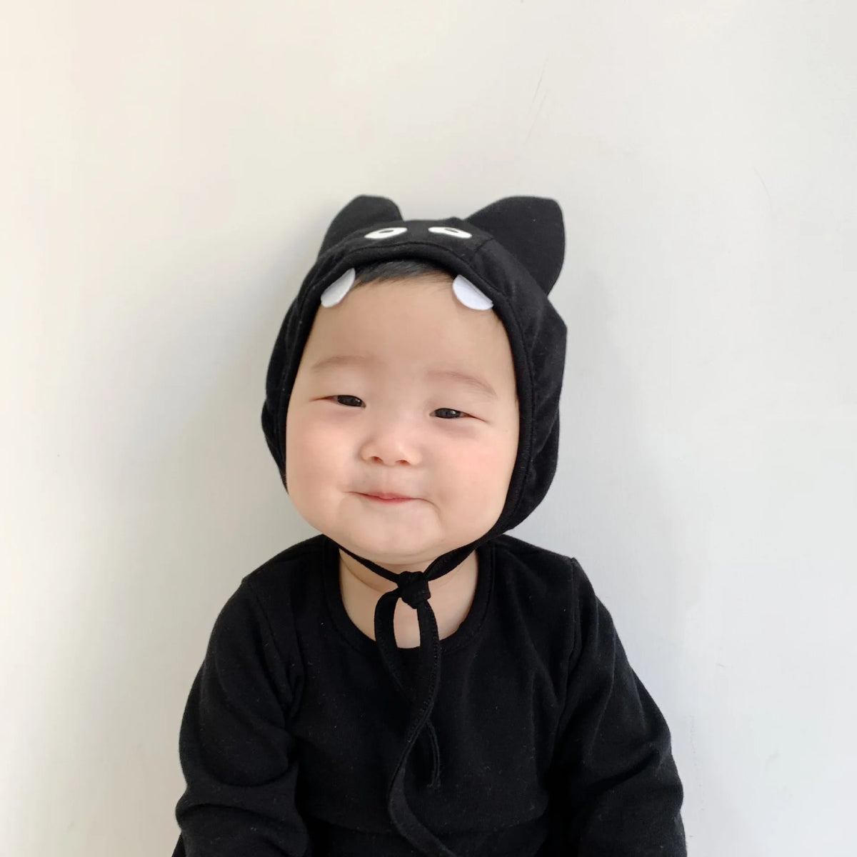 2025 Autumn New Cute Baby Boy Bodysuit Fashion Cartoon Bat Shape Baby Clothes Long Sleeve Infant Girl Jumpsuit + Hat Outfits