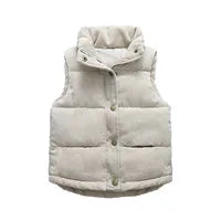Children's Suit 2023 Fall And Winter Padded Thickened Leisure Boys And Girls New Letters ABC Kids Suit 2-7 Years Old
