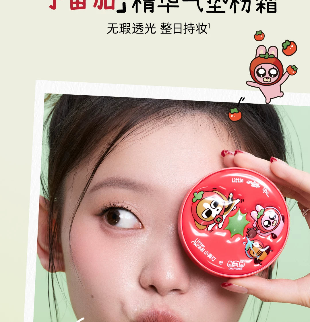 Little Ondine Foundation Air Cushion Cream Cute Carton Xiaoaoting Foundation Makeup Cosmetics