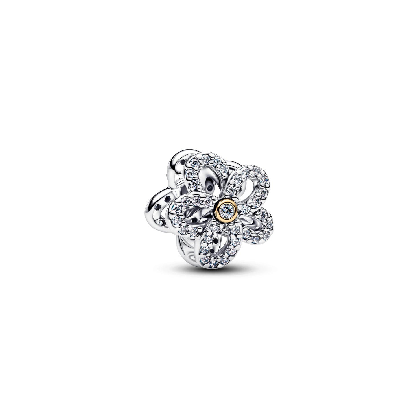 New 925 Sterling Silver Four Leaf Clover Flower Ear Stud Ring Pendant Bead fit DIY Women's Bracelets Necklaces Jewelry Gifts