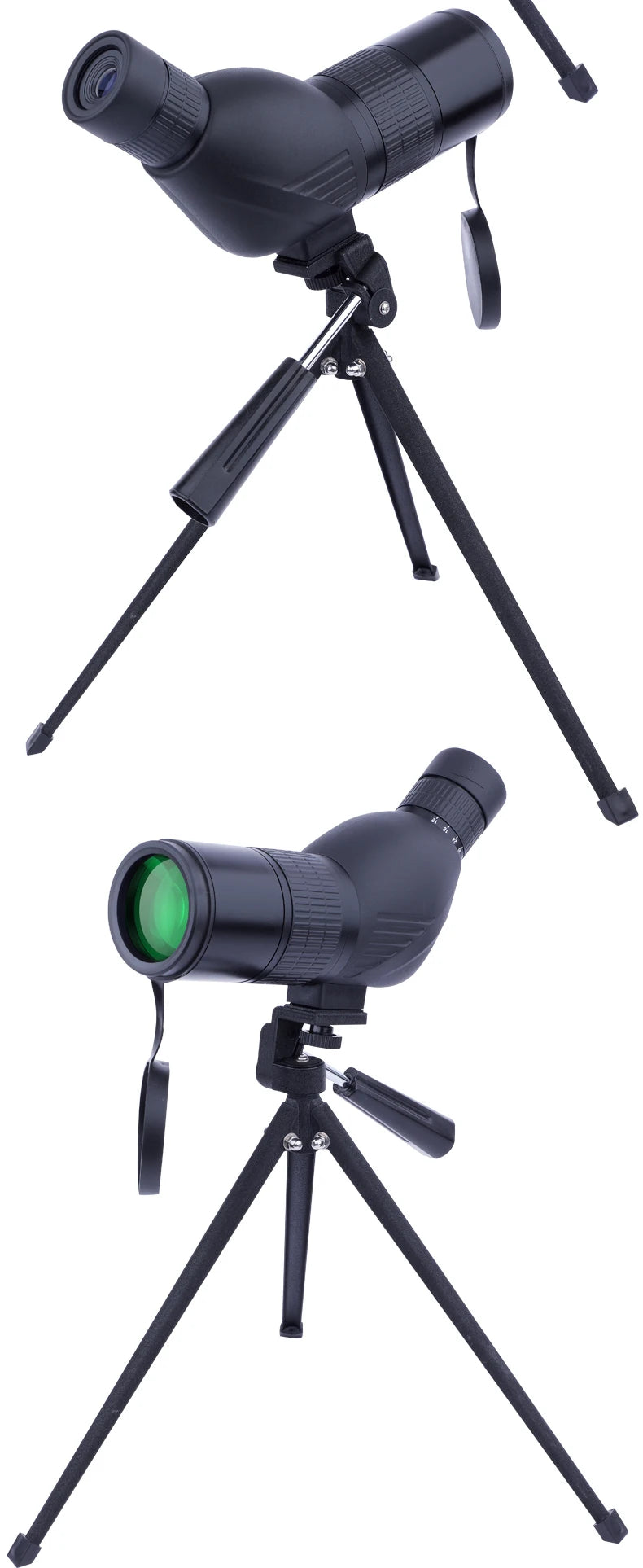12-36X50 HD Zoom Monocular Spotting Scope Powerful Telescope Bak4 Prism Waterproof Anti-Fog for Outdoor Camping Bird Watching