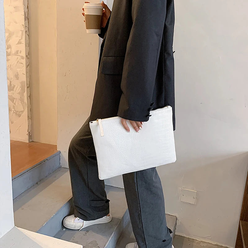 Fashion Luxury Handbags Women Bag PU Leather Clutch Ladies Evening Envelope Bag Female Day Clutches Purse Portable Wristlet Bag