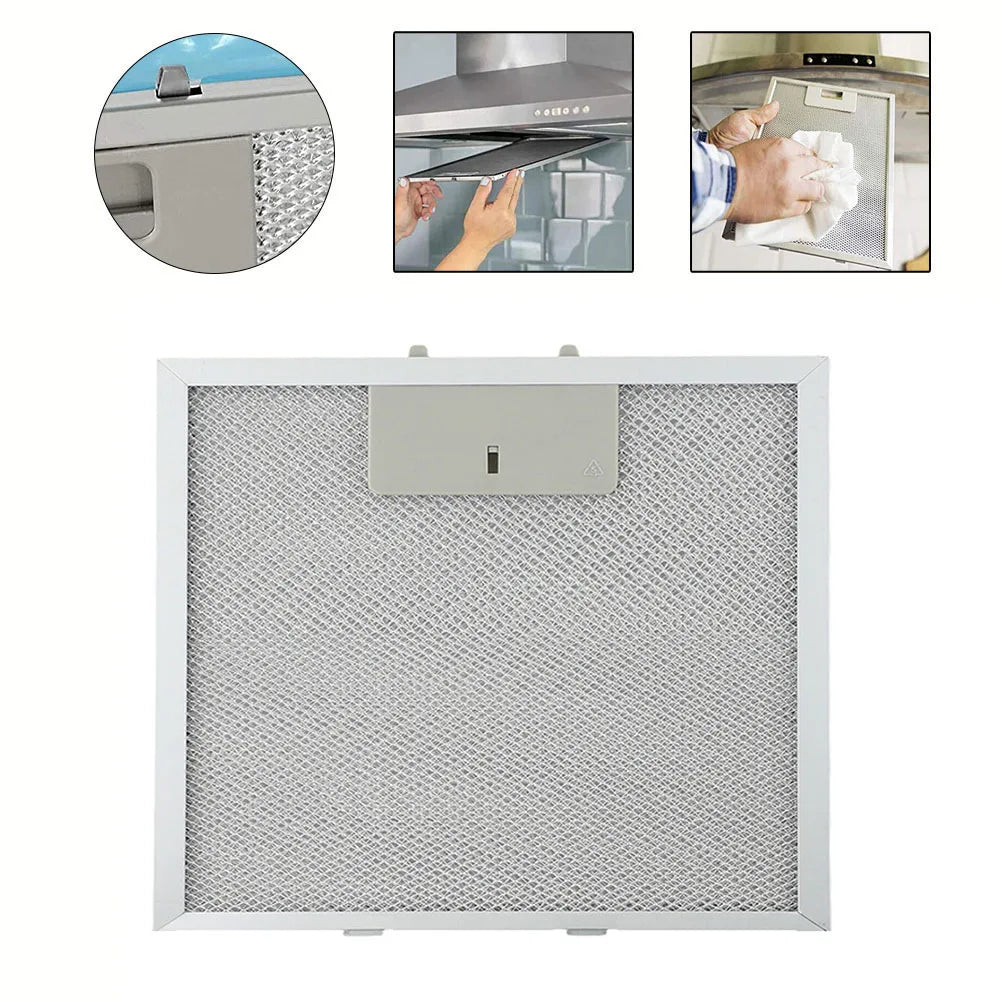 1 Pcs Range Hood Filter Cooker Hood Grease Filter Kitchen Extractor Ventilation Aluminium Aspirator Filter Mesh 270 X 250mm