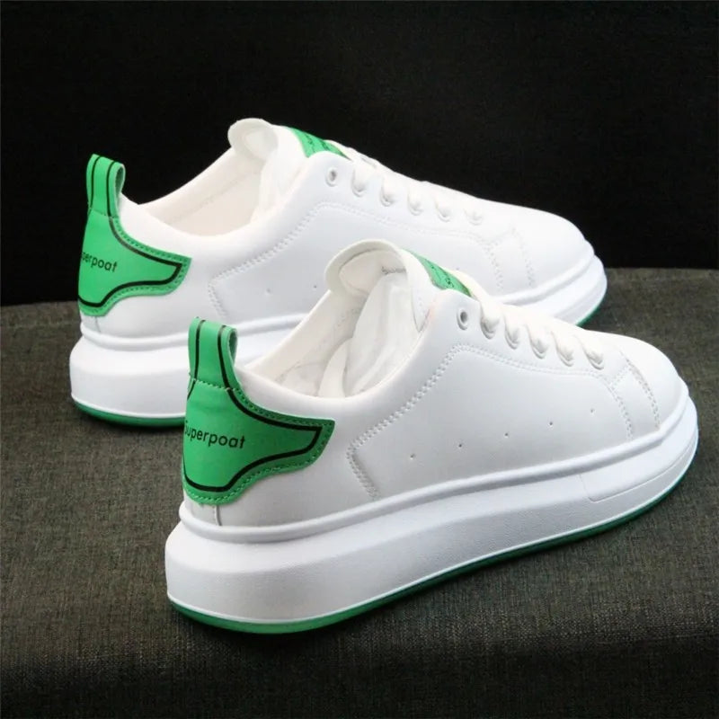 New Luxury Design Sneakers For Men Fashion White Board-shoe Soft Women Walking Shoes Running Shoes Couples Sneakers Tennis shoes