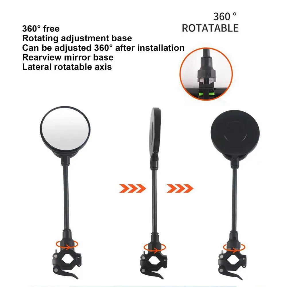 Stroller Rear View Mirror Security Toddler Stroller Mirror For Jogging Easy To Install Stroller Convex Security Mirror