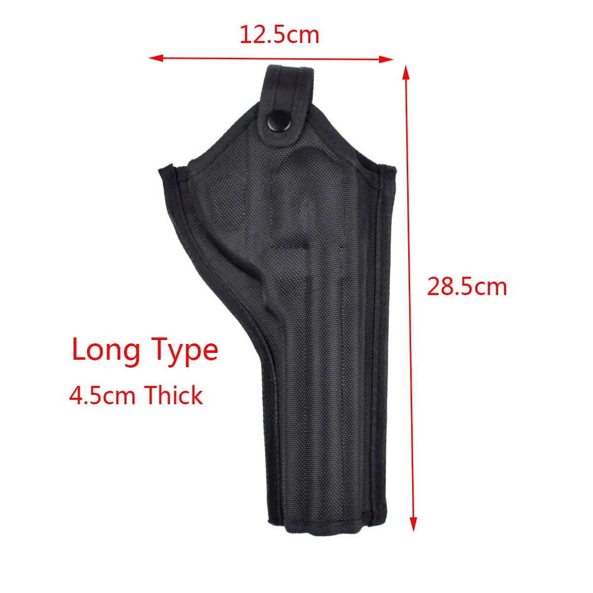 Holster Outside Waistband Revolver Holsters Oxford Universal Duty Case Revolver Sleeve Belt Holster Wrist Belt Fasten to The Leg