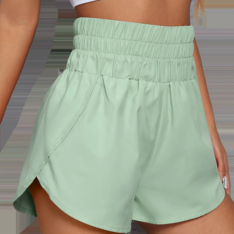 Women Shorts Gym Sports Casual Jogging Running Fitness Trouser Lady Elastic Waist Summer Streetwear Home Fashion Short Pants New