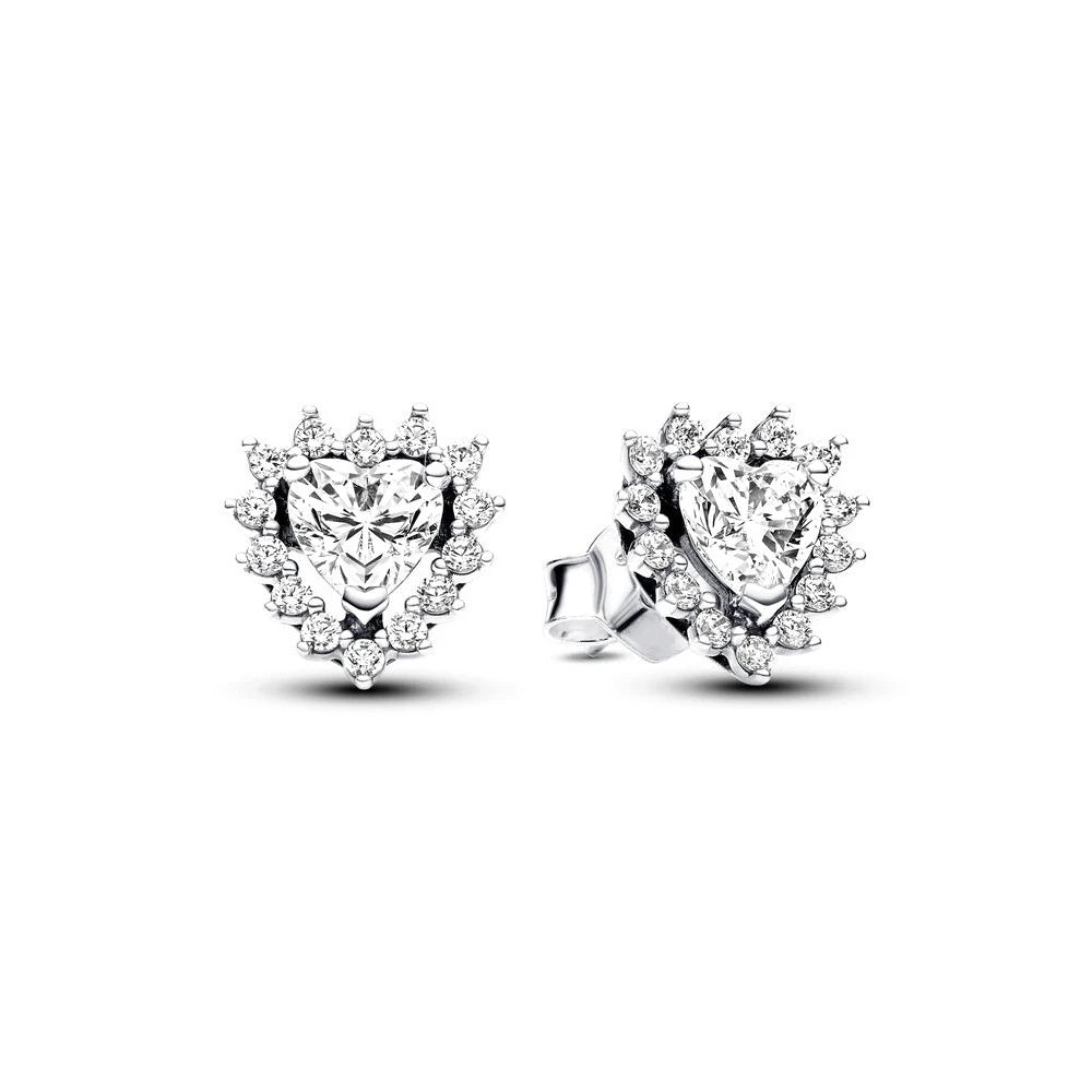 925 Silver Stud Earrings Hoop Earrings For Women Rose Flower Strawberry Butterfly Daisy Earrings Set Fashion Jewelry Gift