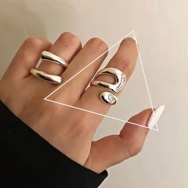 VENTFILLE 925 Sterling Silver Rings for Women Couple Blue Stone Star Jewelry  Party Birthday Gift Dropshipping Wholesale