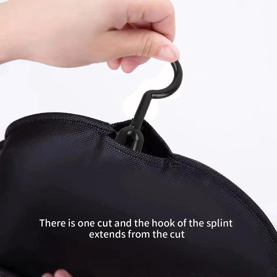 WholesaleLong Wig Storage Bag Holder Case Hair Extensions Storage Bag With Hanger For Wig Hair Extension Storage Bag With Hanger