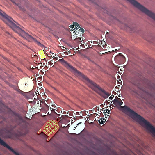 Michael Jackson Bracelets for Women Men Commemorative Series Charms Pendant Chain Bangle Music Fans Jewelry Gifts