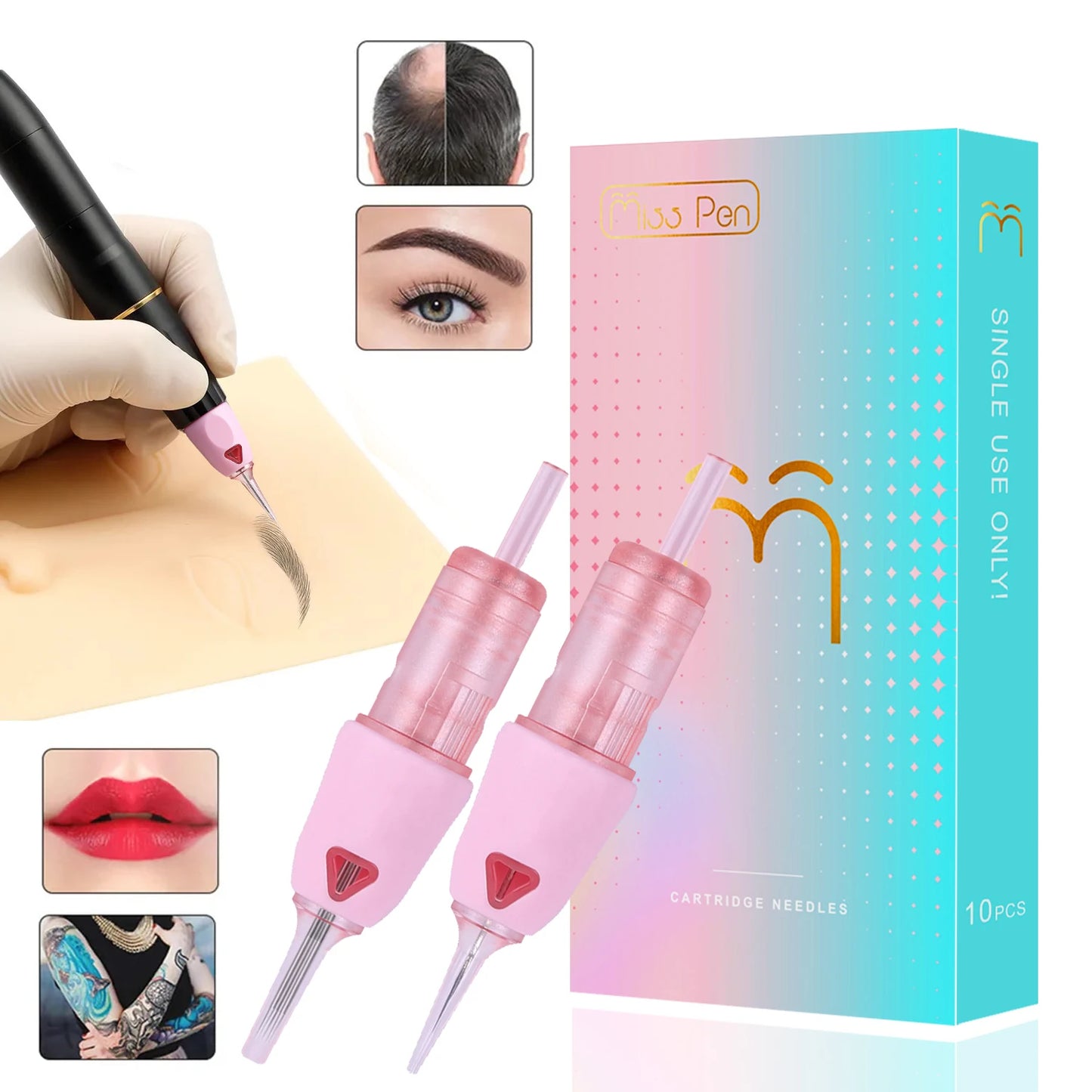 0601RL 0801RL 1001RL 1201RL tattoo cartridge needle Eyebrow tattoo needle Embroidery needle fine tattoo needle