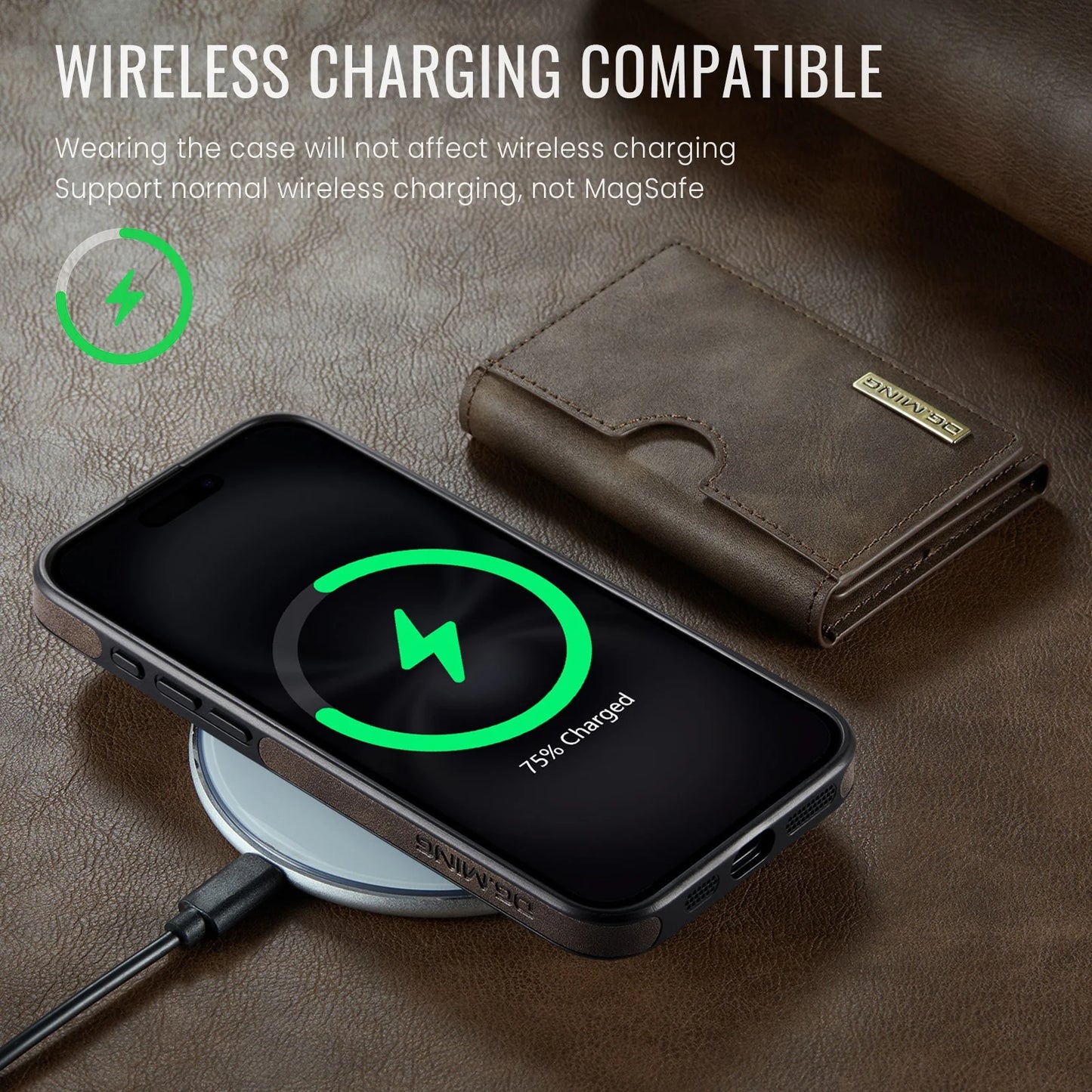 Magnetic Leather Wallet Card Phone Case For iPhone 17E 17 Air 16E 16 Pro Max 15 Plus 14 13 12 11 Flip Wireless Charging Cover