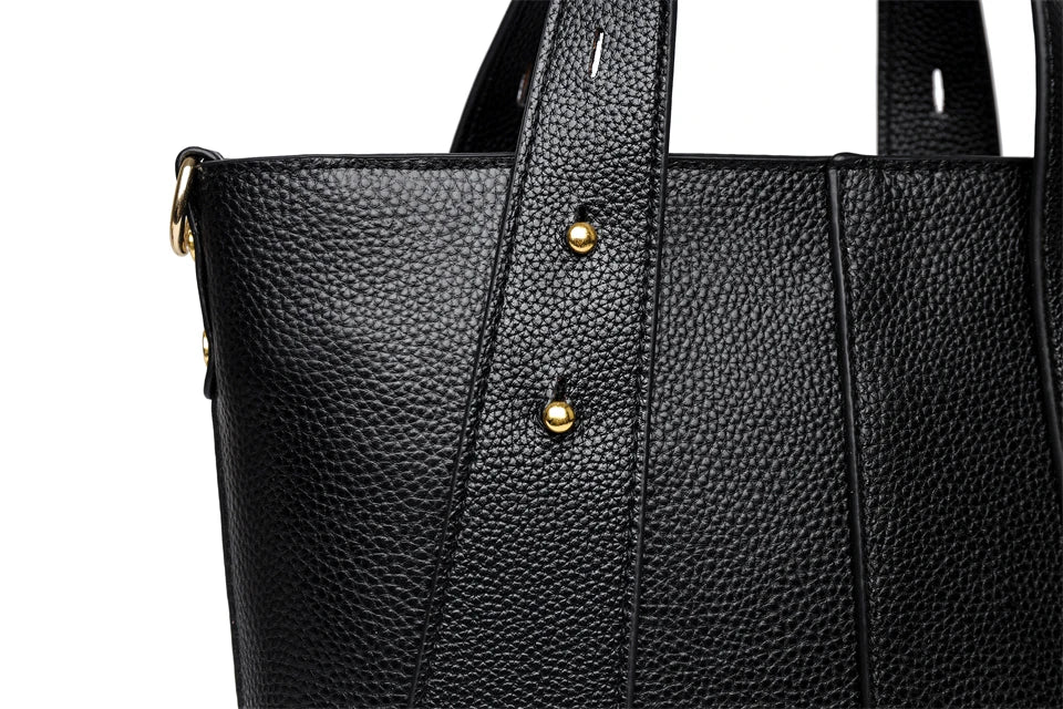 100% Genuine Leather Handbags for Women Fashion Small Shoulder Bag Ladies Cowhide Crossbody Bag Luxury Messenger Bags Designer