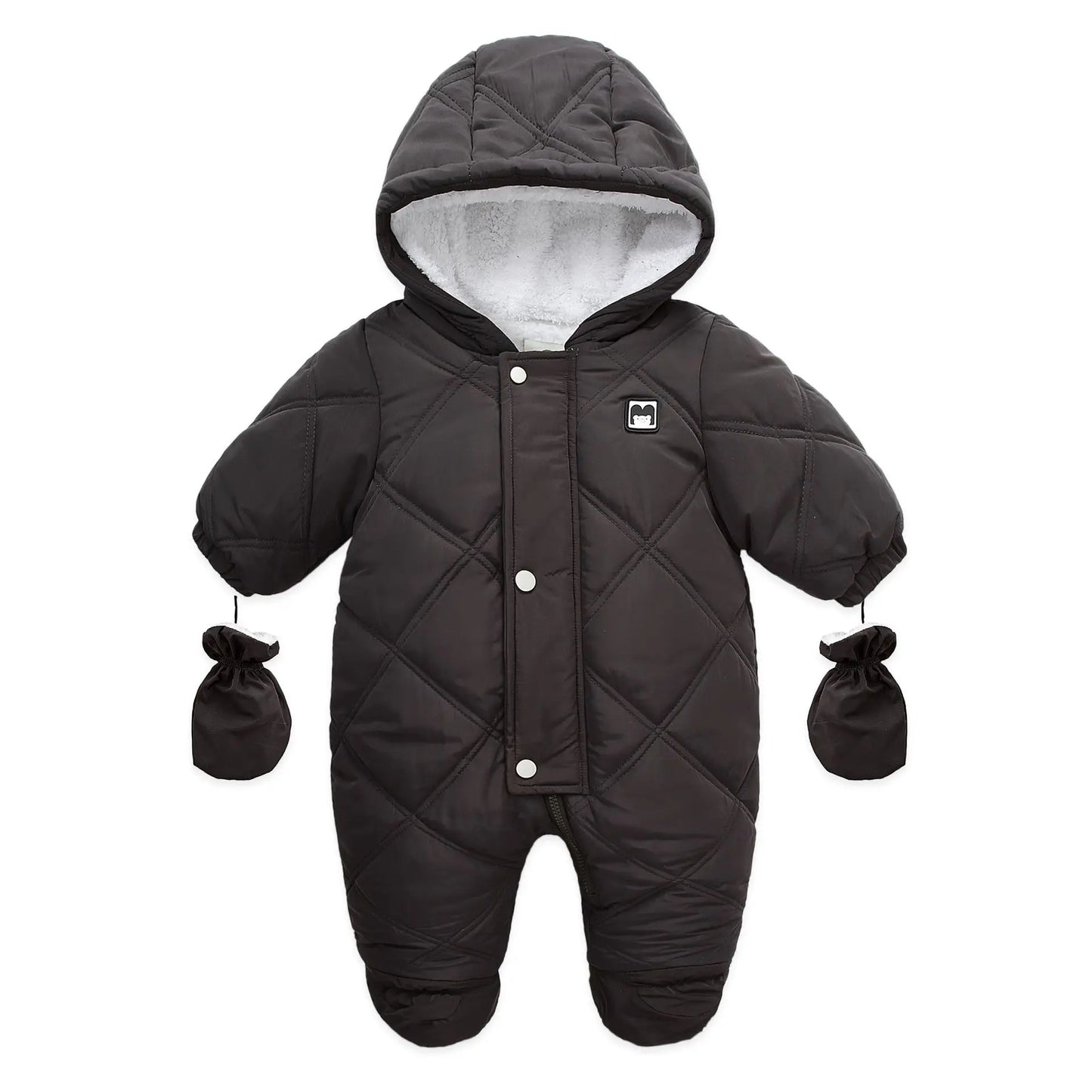 Ircomll Hight Quality Newborn Baby Winter Clothes Snowsuit Warm Fleece Hooded Romper Cartoon Lion Jumpsuit Toddler Kid Outfits