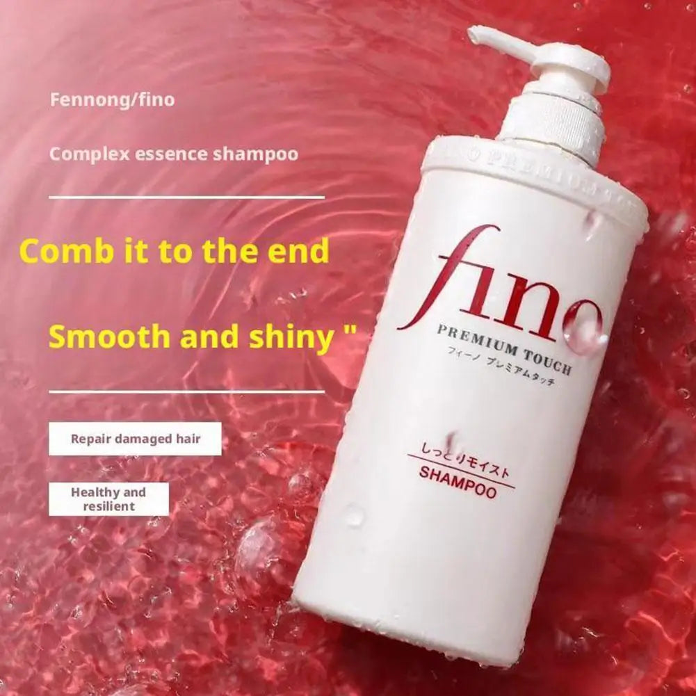 Fino Hair Conditioner Shampoo Hair Mask For Oil Control Volumizing Smoothing Repairing Damaged Frizzy Hair Soften Hair Care Tool