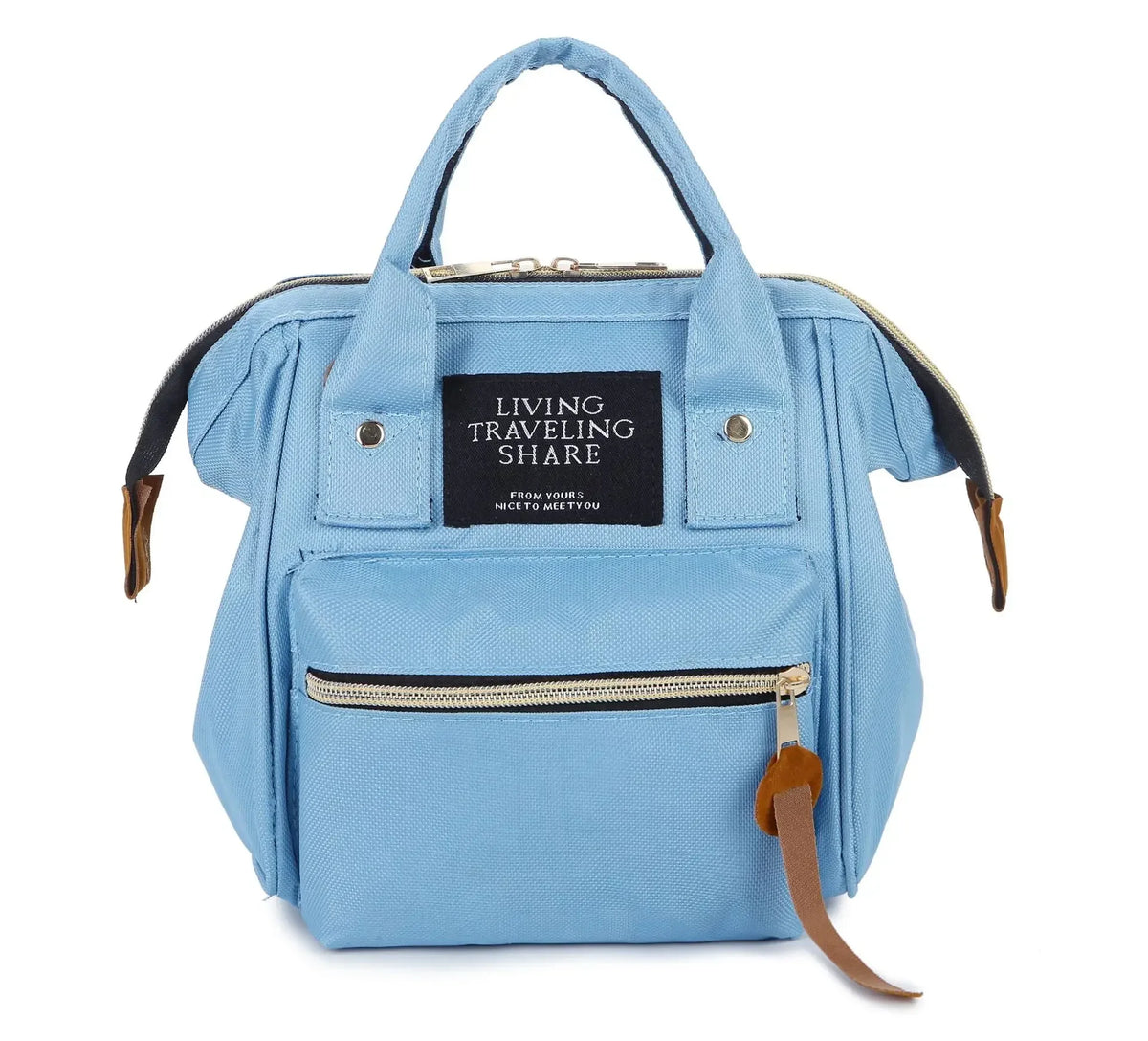 Small size mother and baby mother storage bag handbag travel backpack diaper bag baby stroller accessories