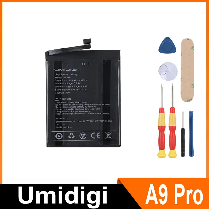 For Umidigi Bison/Bison 2 Pro/Bison 2/Bison X10 Pro/Bison X10/Power 5/A9 Pro Phone / Battery Mobile Phone Accessories