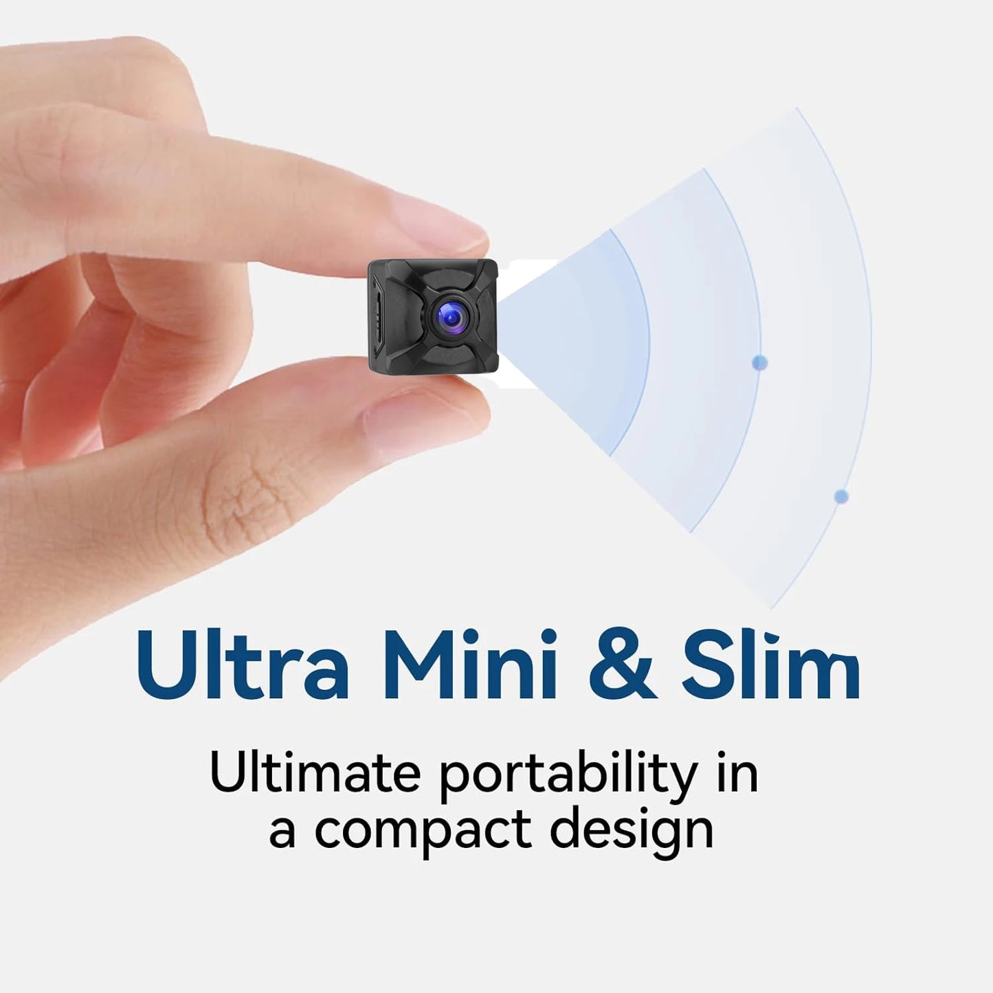 New X5 1080P Mini WiFi Camera Wireless Remote Monitor Rechargeable Motion Detection Portable Camcorder Home Security Camera