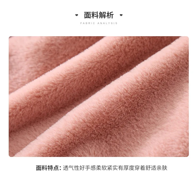 ZOETOPKID Baby Rompers Winter Warm Coral Fleece Newborn Boys Girls Clothes Cartoon Rabbit Coats Infant Jumpsuit Animal Overalls
