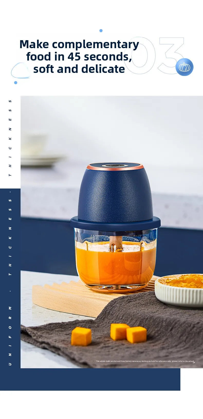 TINSOL 350ML Food Chopper Electric Meat Grinder Garlic Masher USB Multifunction Slicer Blender Kitchen Food Processor