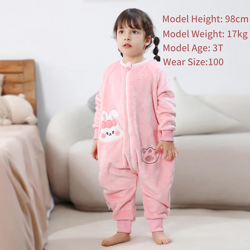 Kids Animal Dinosaur Kigurumi Costume Cosplay Cartoon Jumpsuit for Children Halloween Christmas Girls Boys Hooded Pajamas Onesie