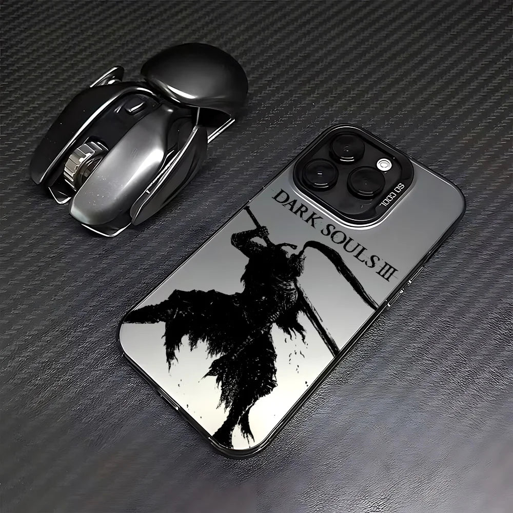 Hot Blood Game Dark Souls Phone Case For iPhone 16e 16 15 14 13 12 11 mini Pro Max X XR XSMAX 8 7 Plus Anti Fall Matte Cover