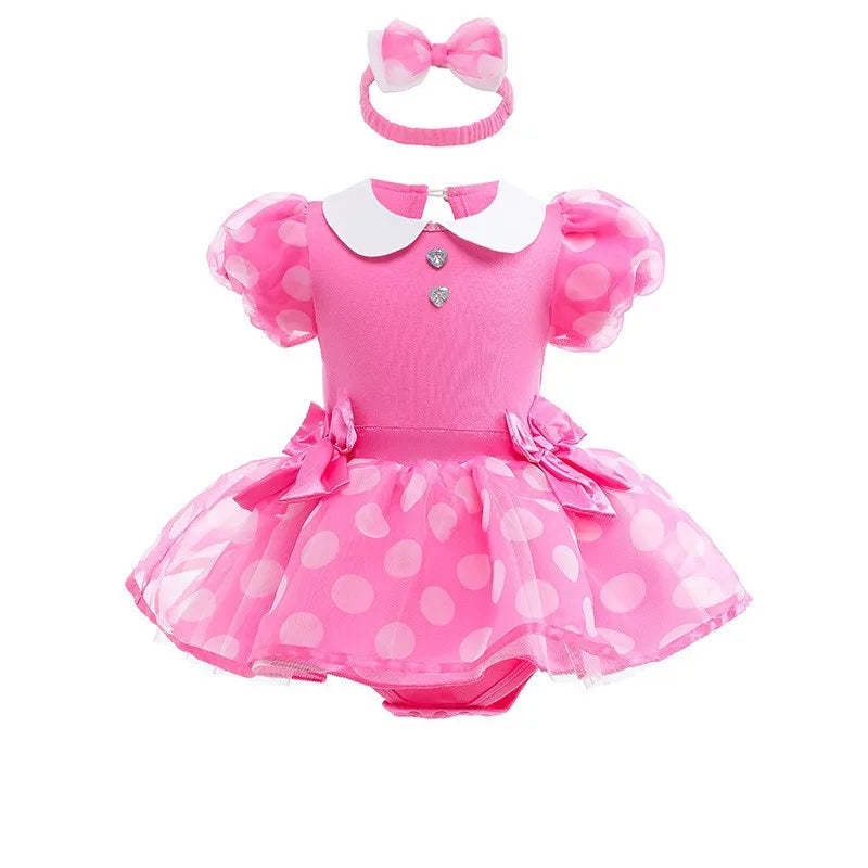 Baby Girls Princess Sofia Outfit Anna Elza Infant Baby Tutu Dress Kids Girls Costume Romper Aurora Belle Clothes Costumes Dress