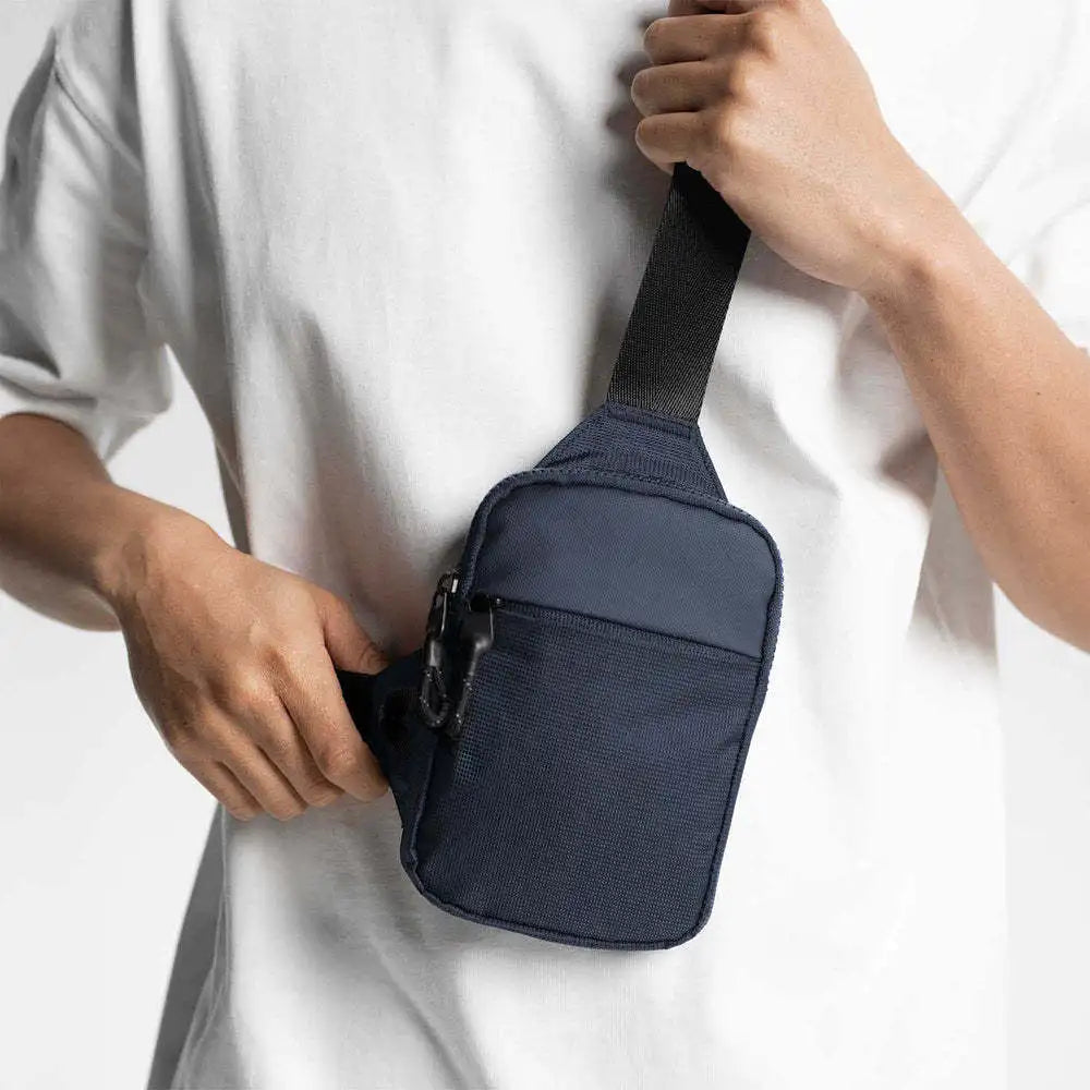 Mini Sport Chest Bag for Men And Women Small Backpack Crossbody Phone Bag Fashionable RFID Anti-Theft