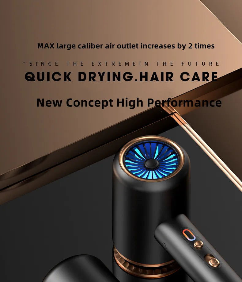 Manufacturer's Direct Selling High-Speed Hair Dryer 2400w High-Power Negative Ion Blue Light Hair Care Home Hair Salon Hair Drye